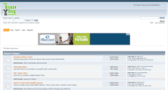 Desktop Screenshot of boxerdogforums.com